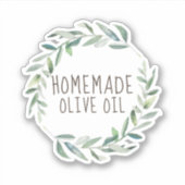 Sticker huile d'olive maison (Devant)