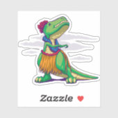 Sticker Hula Rex (Feuille)