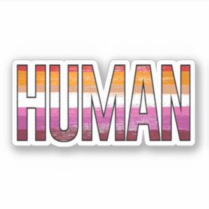Sticker Humain lesbienne