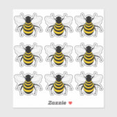 Sticker Humbling BumbleBee (Feuille)