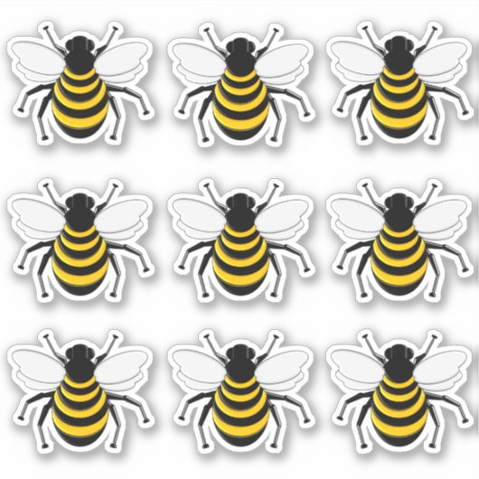 Sticker Humbling BumbleBee (Devant)