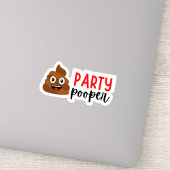 Sticker Humoristique Pooper