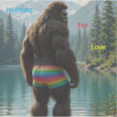 Sticker Hunting for love (Devant)