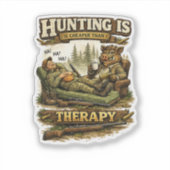 Sticker Hunting Is Cheaper Than Therapy (Devant)