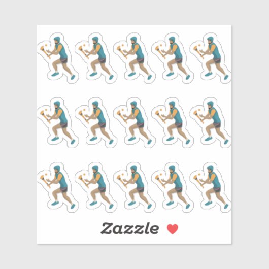 Sticker Hurler (Feuille)