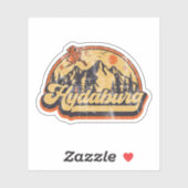 Sticker Hydaburg, Alaska (Feuille)