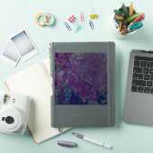 Sticker Hydrangea Limelight Élégant Violet et Bleu (Couverture iPad)