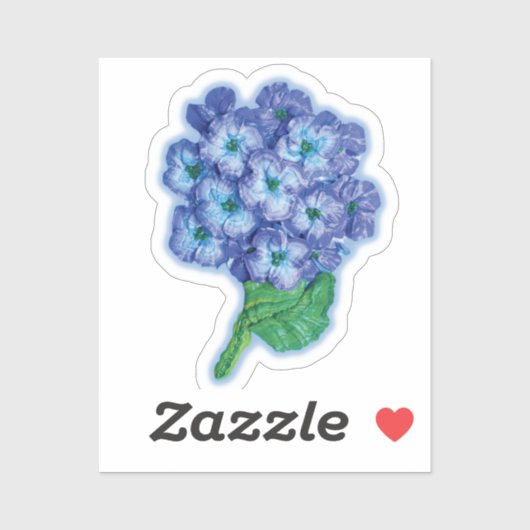 Sticker Hydrangea Stcker (Feuille)