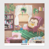 Sticker Hygge Hedgehog (Feuille)