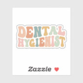 Sticker Hygiène dentaire super Hygiène dentaire Santé bucc (Feuille)