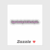 Sticker Hyper-focalisation : 0-100 vraiment rapide. Cervea (Feuille)