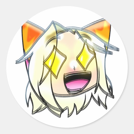 Sticker Hyper-Gloryheart (Devant)