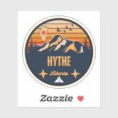 Sticker Hythe (Alberta) (Feuille)