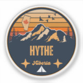 Sticker Hythe (Alberta) (Devant)