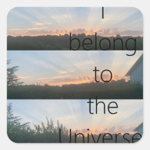 Sticker - I belong to the Universe
