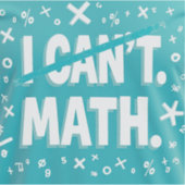 Sticker I cant math (Devant)