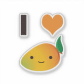 Sticker I Heart Mango (Devant)