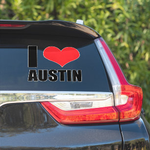 Sticker I Love Austin