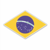 Sticker I love Brazil (Devant)
