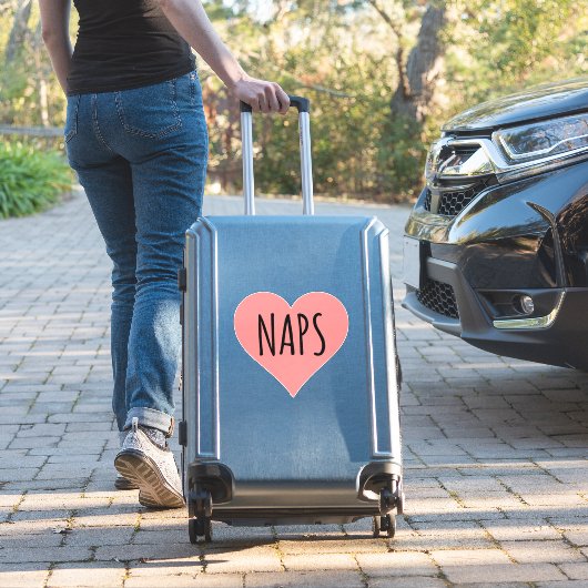 Sticker I Love Naps - Naps Heart (Valise Insitu)