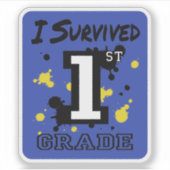 Sticker I Survécu 1ère année (Devant)