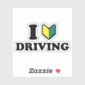 Sticker I Wakaba [Coeur/Amour] Conduire (Feuille)