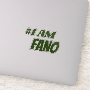 Sticker #IAmFano Fano Amhara