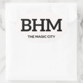 Sticker IATA de Birmingham 1 (Sac)