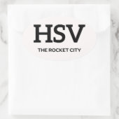 Sticker IATA Huntsville 1 (Sac)