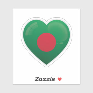 Sticker Icône Amour du Bangladesh