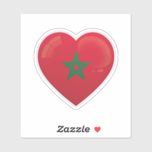 Sticker Icône d'amour Maroc