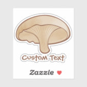 Sticker Icône de champignons (Feuille)