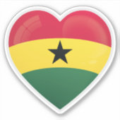 Sticker Icône de l'amour ghanéen (Devant)