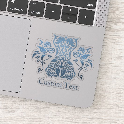 Sticker Icône Floral Corset Damask (Détail)