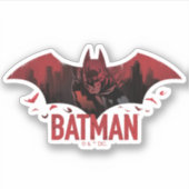 Sticker Icône gotham de Batman Crimson (Devant)