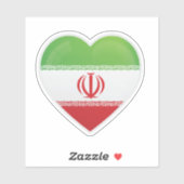 Sticker Icône Iran Love (Feuille)