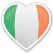 Sticker Icône Irlande Love (Devant)