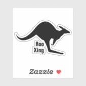 Sticker Icône Kangaroo (Feuille)