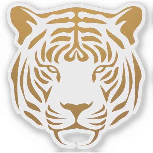 Sticker Icône Tiger (Devant)