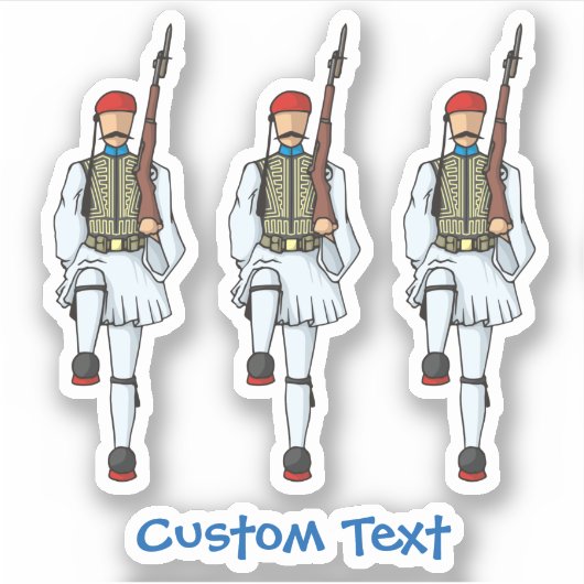 Sticker Icône Tsolias (Devant)