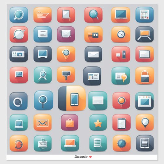 Sticker icônes (Feuille)