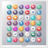 Sticker icônes (Feuille)