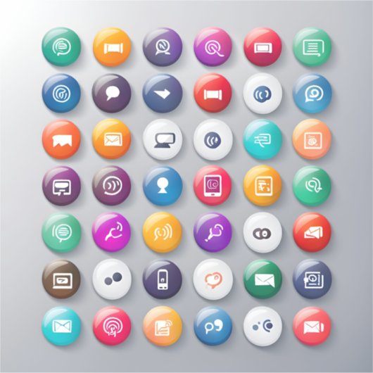 Sticker icônes (Devant)