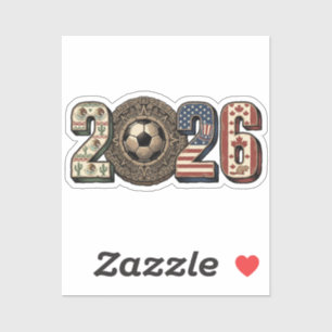 Sticker Icônes Culturelles de la Coupe du Monde de Footbal