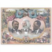 Sticker Icônes de l'histoire des Noirs : Avec Frederick Do (Devant)