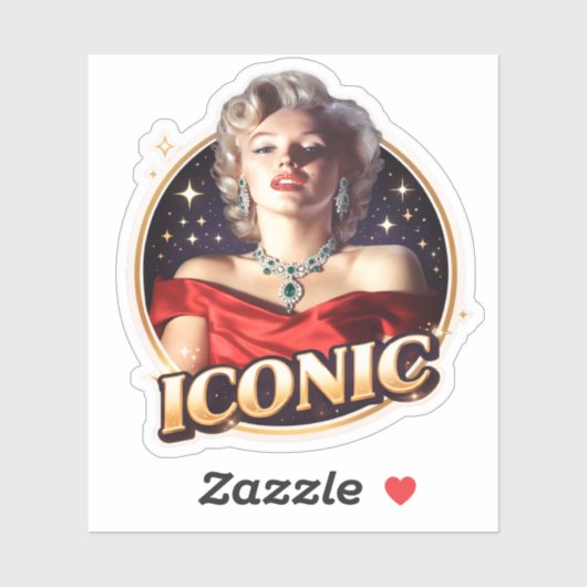 Sticker Iconic  (Feuille)