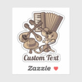 Sticker Icons Rebetiko (Feuille)