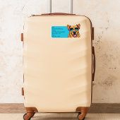 Sticker ID bagage cool Canine
