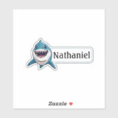 Sticker ID de requin dentifrice (Feuille)