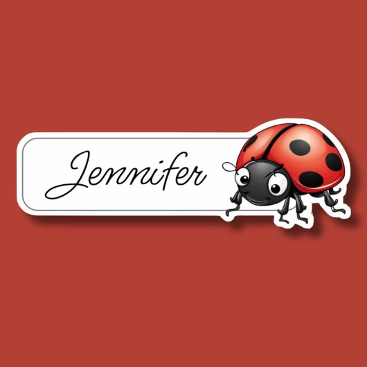 Sticker ID Ladybug mou